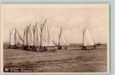 De Panne - Zeilwagen Strand Segel