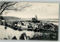 23879 W2410 Mölln , Kr Hzgt Lauenb - Panorama des Ortes am Ziegelsee mit St.-Nicolai-Kirche
