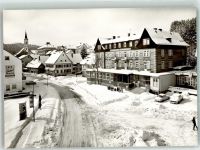 78141 W7741 Schönwald im Schwarzwald Winter Hotel Kurhaus Viktoria Auto Cafe Central