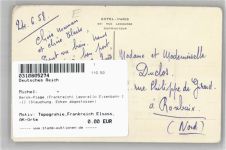 62600 Berck - Berck-Plage (Frankreich) Leporello Eisenbahn I-II (Stauchung, Ecken abgestossen)