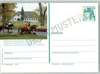 37603 W3450 Holzminden Ganzsache Neuhaus am Solling Druckmuster