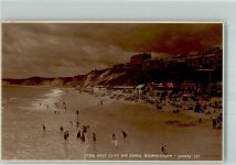 Bournemouth 1921 Foto AK Schwimmbad West Cliff