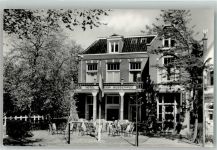 1861 Bergen NH Foto AK Hotel Pension Russenweg
