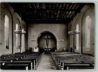 68159 W6800 Mannheim Foto AK Inneres der Markuskirche