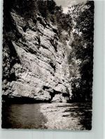 79879 W7821 Wutach - Schlucht Foto Original aus Archiv eines Ansichtskartenverlages
