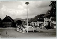 37444 W3424 St. Andreasberg FOTO KEINE AK Breite Strasse Oldtimer Foto Original aus Archiv eines Ansichtskartenverlages Ort handschriftlich