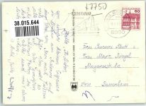 88709 W7758 Meersburg , Bodensee - Seestraße Unterstadttor Obertor und Bären Schloss Kloster Birnau Konstanz Konzilgebäude Basilika Lindau Hafeneinfahrt