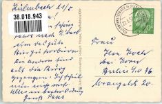 95326 W8650 Kulmbach Foto AK Die Plassenburg über den Dächern der Altstadt