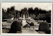 79312 W7830 Emmendingen Foto AK Stadtgarten mit Kriegerdenkmal