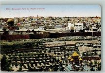Jerusalem 1930 Foto AK Mount of Olives