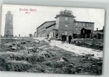 Brocken Foto AK Hotel Aussichtsturm