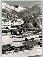 87538 W8975 Fischen i. Allgäu - Winter Mit Nebelhorn