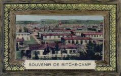 57230 Bitche - Bitche (Frankreich) Leporello II (Stauchungen, minimaler Einriss, fleckig RS)