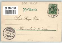 08412 O9620 Werdau , Sachs 1900 Foto AK Königsplatz