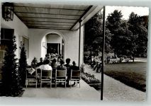 72270 W7292 Schönmünzach Foto AK Kurgarten