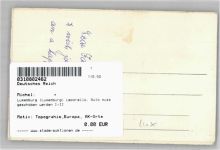 Luxembourg - Luxemburg (Luxemburg) Leporello, Auto muss geschoben werden I-II