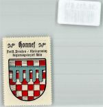 53604 W5340 Bad Honnef Vignette Wappenmarke Kaffee Hag