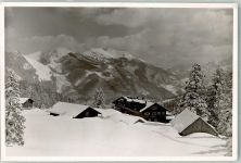 83727 W8162 Obere Firstalm FOTO KEINE AK Firstalm Winter Ort handschriftlich Foto Original aus Archiv eines Ansichtskartenverlages
