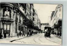 Alger Algier Gebrauchsspuren Straßenbahn Rue Dumont-d´Urville