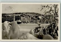 98559 O6055 Oberhof , Thüringen 1933 Foto AK Winter