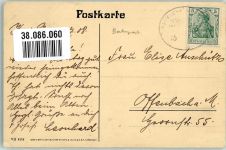 61462 W6240 Königstein im Taunus 1908 Foto AK Burg Frankfurter Straße
