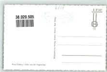 64395 W6111 Otzberg - Burg Vogelschau