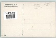 W8803 Rothenburg ob der Tauber Hildenbrand Hans um 1910 - 25 Röderbogen u. Markusturm Novitas 1012 Farben Fotos Foto AK
