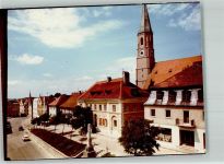 84149 W8319 Velden , Vils FOTO KEINE AK Hauptstraße mit St. Peter Kirche Foto Original aus Archiv eines Ansichtskartenverlages Ort handschriftlich