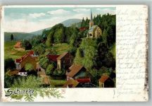 38879 O3706 Schierke am Brocken 1904 - Kirche