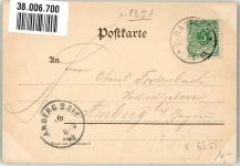 01847 O8351 Bastei 1899 Foto AK Basteibrücke