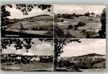 53505 W5486 Häselingen 1962 Gebrauchsspuren Ober - und Unterkrälingen
