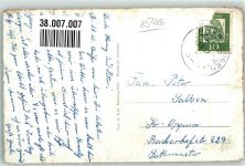 53505 W5486 Häselingen 1962 Gebrauchsspuren Ober - und Unterkrälingen