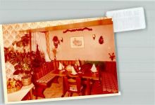 72250 W7290 Kniebis FOTO KEINE AK Gaststube eines Gasthauses Foto Original aus Archiv eines Ansichtskartenverlags Ort handschriftlich