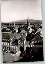 79312 W7830 Emmendingen Foto AK Stadttor mit Ev. Stadtkirche