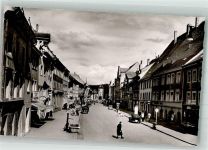 78048 W7730 Villingen -Schwenningen Foto AK Riet- und Bickenstraße mit Bickentor Oldtimer
