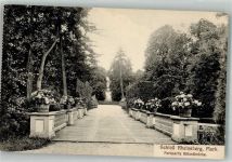 16818 O1950 Rheinsberg - Billardbrücke im Schlosspark