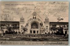 W8500 Nürnberg Portal Haupt-Industrie-Gebäude Ausstellung 1906 Dr. Trenkler & Co.