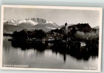 82347 W8139 Bernried , Starnberger See - Benediktenwand