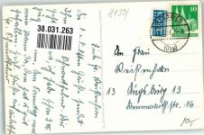82347 W8139 Bernried , Starnberger See - Benediktenwand