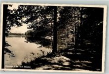 08371 O9610 Glauchau 1939 Foto AK Am Stausee
