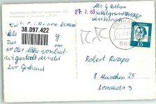 96337 W8642 Lauenstein , Oberfr 1963 Foto AK Aussichtsturm Thüringer Warte