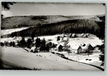 72270 W7292 Buhlbach Winter Gasthaus Pension Waldheim