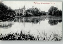 Fröhliche Wiederkunft Schloss Foto AK Schloss