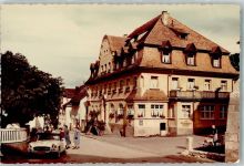 91327 W8556 Gößweinstein FOTO KEINE AK Gasthaus Scheffel Auto Foto Original aus Archiv eines Ansichtskartenverlages