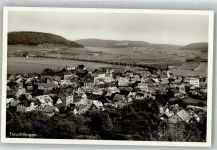 91757 W8830 Treuchtlingen Foto AK Panorama des Ortes mit der Markgrafenkirche