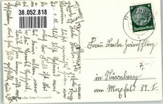 91757 W8830 Treuchtlingen Foto AK Panorama des Ortes mit der Markgrafenkirche