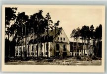 07629 O6530 Hermsdorf , Thür Foto AK Gasthaus Hermsdorfer Kreuz