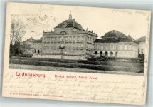 71634 W7140 Ludwigsburg , Württ 1902 - Schloss