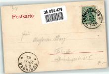 71634 W7140 Ludwigsburg , Württ 1902 - Schloss