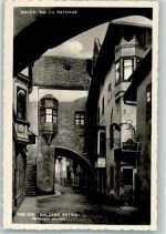 39100 Bozen Bolzano Foto AK Rathaus Gasse Municipia vacchio